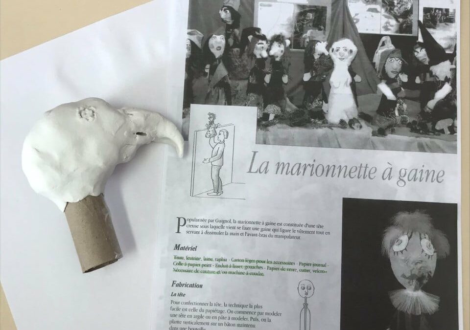 ACTIVITE FABRICATION DE MARIONNETTES